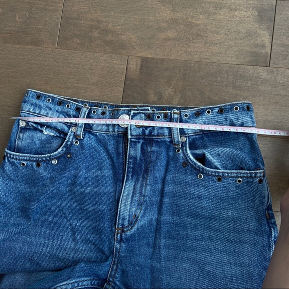 Sandro eyelets denim jeans - Picture 9 of 9